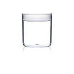Click Clack Pantry Canister, 1.6-Quart, White Lid