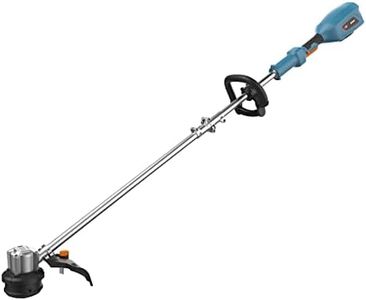 SENIX X5 58 Volt Max* Cordless Brushless Weed Wacker, Grass String Trimmer and Edger Lawn Tool, Straight Shaft, 13-Inch Max Cutting Width, Bump Feed, Tool Only, Battery Not Included (GTSX5-M-0)