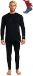 Merino Wool Baselayer Mens Set - Li