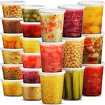 Deli Food Containers with Lids - (4