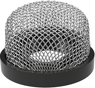 Saillong Stainless Steel Mesh Strainer ¾ Inch -14, Aerator Screen Strainer Stainless Mesh Compatible with Livewell Pump, MA-023 Screw on Strainer Industrial Plumbing Inline Strainers (1 Pcs)