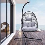 NICESOUL Swing Egg Chair Outdoor In