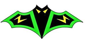 Jagmag® Flying Kite Cartoon Bat, Fly The Best Kite for Everyone - Girls, Boys, (Green)