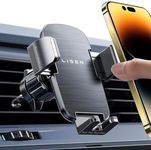 Car Phone Holder, Mobile Phone Holder for Cars Air Vent, [360° Rotation] [Ultra Stable] LISEN Car Phone Mount for iPhone 17 16 Pro Max Air, Galaxy S25 Ultra, All 4.0''-7.0'' Smartphones
