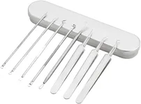 Blackhead Remover 8PCS Stainless Steel Pimple Popper Tool Kit with Portable Metal Case Whitehead Blemish Removal Tool