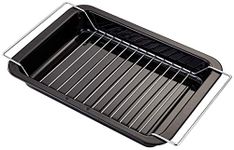 Judge Ovenware, 39 x 25 x 5cm Grill Tray with Rack, Enamel, Granite