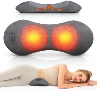 Smooth 3-in-1 Rechargeable Back Massager with Heat, Vibration & Traction
