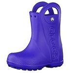 Crocs Unisex Kids Handle It Rain Boot Kids Boot, Cerulean Blue, 9 UK Child