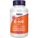 NOW Supplements, Vitamin E-400 IU D-Alpha Tocopheryl, Dry, Antioxidant Protection*, 100 Veg Capsules