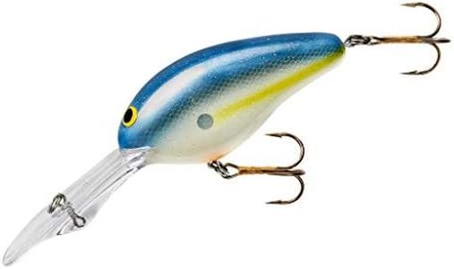 Norman Lures DD22 Deep-Diving Crankbait Bass Fishing Lure, Freshwater Fishing Accessories, 3", 5/8 oz, Sexy Shad