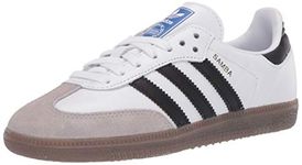 adidas Originals Men's Samba Og Sneaker, Footwear White/Core Black/Granite, 6.5 M US