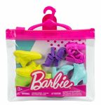 Barbie Shoe Pack, Solid, Multicolored, Small (Mattel HBV30)