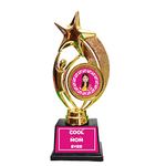 Family Shoping Mother's Day Gift for Mom Cool Mom Ever Trophy Medal Award for Mother