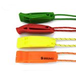 HOLDALL Emergency Safety Whistle with Lanyard, Loud Pea-Less Whistles for Boating Kayaking Life Vest Survival Rescue Signaling.