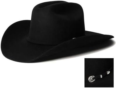 Stetson Men's 4X Corral Buffalo Felt Cowboy Hat