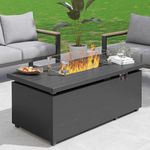 Sundale 51 Inch Outdoor Fire Pit Ta