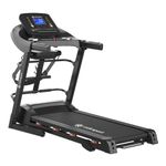 Cultsport Cairo 4HP Peak, Max Weight: 110 Kg, Manual Incline with Massager Motorized Treadmill for Home Gym Fitness & 1 Year Warranty