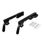 POWERTEC MT4000MBA Miter Saw Stand Mounting Brackets, Set of 2, Fits Ryobi, Black and Decker, Craftsman, and Kobalt Miter Saw Stand