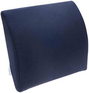 TEMPUR Transit Lumbar Support - Memory Foam Back Support for Office Chair and Travelling in Cars - Made from NASA Recignised Supportive Memory Foam Tempur Material - Made in Denmark