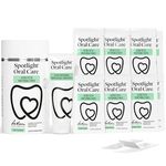 Spotlight Oral Care Teeth Whitening Strips – 28 Strips + Toothpaste (14-Day Treatment),Ultra Whitening Strips, Sensitive Teeth & Enamel Safe, Made by Dentists Hydrogen Peroxide Teeth Brightening Kit