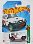 Hot Wheels Mitsubishi Pajero Evolution Mud Studs Ages 3 and Up (White)