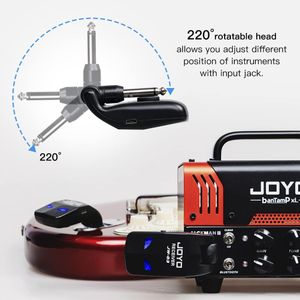 JOYO 2.4GHz Guitar Wireless System – Rechargeable Audio Transmitter