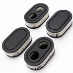 VooGenzek 4 PCS Air Filters Compatible with Briggs & Stratton Engines 798452, Air Cleaner Cartridge Replacement for 593260 Walk-Behind Lawn Mower