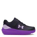 Under Armour Surge 4 Ac Running Shoes Infant Girls Road Black C9 (27)