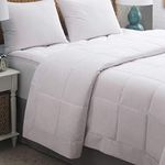 Allied Home Down Alternative Bed Blanket - Machine Washable Comforter Blanket - Soft Microfiber Bed Blanket Comforter with Cloud Quilt Construction - Alternative Down Comforter King, 90” x 108”