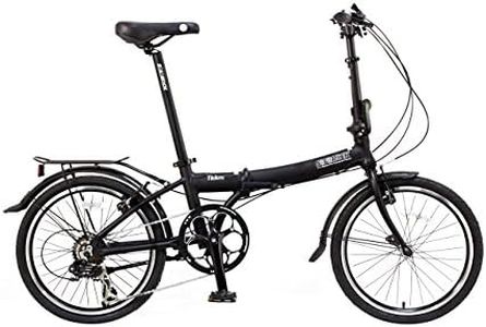 Tides Model - SOLOROCK 20" 7 Speed Aluminum Folding Bike (Matt BK)