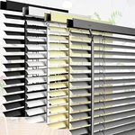 umlout New 45cm Grey Pvc Venetian Blinds, AVAILABLE IN 10 SIZES AND 3 COLOURS Original branded