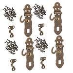 Tofficu 4pcs Drawer Metal Latches S