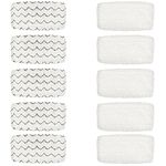 Amyehouse Replacement Pads Compatible with Bissell Symphony Pet All-In-One Vacuum and Steam Mop 1132 1543 1652 Series 1252 1543A 1543T 11321 11326 11328 1132A 1132M 1132P 1132Q 1132X 1530 1632 2747A