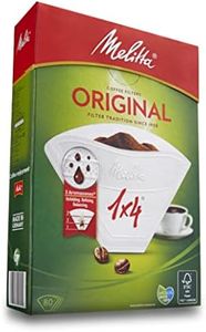 Melitta - Paper Filters for Coffee, White, 1er Pack