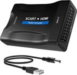 DIGITNOW! SCART to HDMI Converter, Scart to HDMI Converter Converts to HDMI Output Analog Scart Input 720P / 1080P (60Hz) for HDTV STB VHS Sky BLU-Ray DVD Player