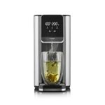 CASO Design Hot 6 Advanced Turbo Hot Water Dispenser, Water Heater with 13 Temperatures 40-100°C, 2.5L Tank, Hot Water in Seconds, One Cup Kettle Alternative, Water Filter Included