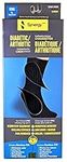 Synergy Diabetic/Neuropathy/Arthritis Socks with Bamboo Far Infrared (FIR) Infused Material-Men's Crew (Black)