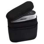 Wanty Bose SoundLink Color Bluetooth Speaker I/II Case, Black, Water-Resistant Neoprene Cover for Protection