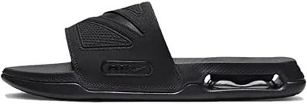 Nike Air Max Cirro Just Do It Athletic Sandal Solarsoft Slide, Black/Black/Black, 10