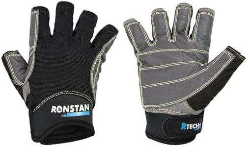 Ronstan CL730L Sticky Race Gloves, Black - Large