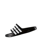 adidas Children's Duramo Slide Sandals, Black (Black/Running White Ftw/Black), 2 UK (34 EU)