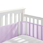 BreathableBaby | Mesh Crib Liner | Lavender