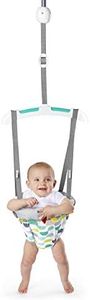 Bright Starts Playful Parade Door Jumper for Baby with Adjustable Strap, 6 Months and Up, Max Weight 26 lbs