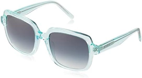 DKNY Women's Sunglasses DK540S - Crystal Light Aqua with Gradient Blue Lens