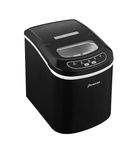 Panana Smart Countertop Ice Makers,Automatic Clean,Portable Ice Maker 9 Cubes Ready in 7-10min,26lbs/24H,for Home Kitchen Party Camping, Black