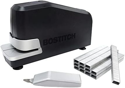 Bostitch Impulse 25 Sheet Electric Stapler Value Pack - Heavy Duty, No-Jam with Trusted Warranty Guaranteed by Bostitch, Black (02638)