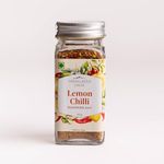 Himalayan Haat Lemon Chilli Seasoning Salt |Made with Himalayan Pink Salt | Zesty, Spicy Gourmet Salt | Single Origin Himalayan Herbs and Spices | For Fish, Salad Dressings, Stir Frys | 65gms