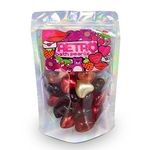 Retro 90's Bath Pearls Jumbo Bag of 30 - Pink Mix. Mixed Heart and Round Bath Pearls. Strawberry, Cherry, Vanilla, Lychee and Lotus Scented Hearts and Pearls.…