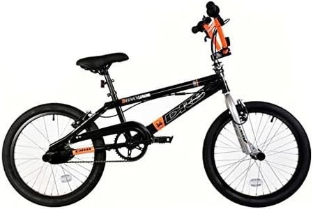 Dallingridge Legend 20" Freestyle BMX Bike w/ 360 Gyro - Gloss Black/Orange/Silver