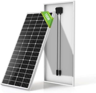 ECO-WORTHY 195 Watt Solar Panel 12 Volt Monocrystalline Solar Panel High Efficiency PV Module Power Charger for Sunsheds, Canopies, RVs, Farms and Other Off-Grid Applications…